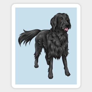 Flat Coated Retriever Dog Magnet